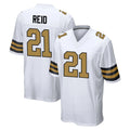 NO.Saints #21 Justin Reid Player White Alternate Home Game STECN Stitched Jerseys