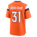 STECN D.Broncos #31 Kris Abrams-Draine Orange Team Game Jersey