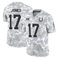 IN.Colts #17 Daniel Jones Player Arctic Camo Salute To Service Limited Game STECN Stitched Jerseys
