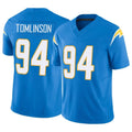 LA.Chargers #94 Dalvin Tomlinson Player Blue Limited Vapor F.U.S.E. Home Game STECN Stitched Jerseys