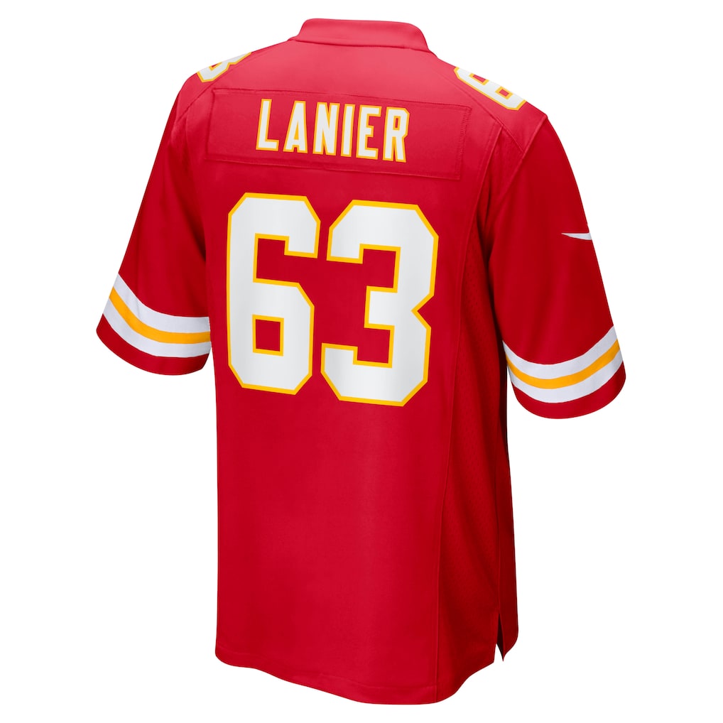STECN KC.Chiefs #63 Willie Lanier Red Retired Player Jersey