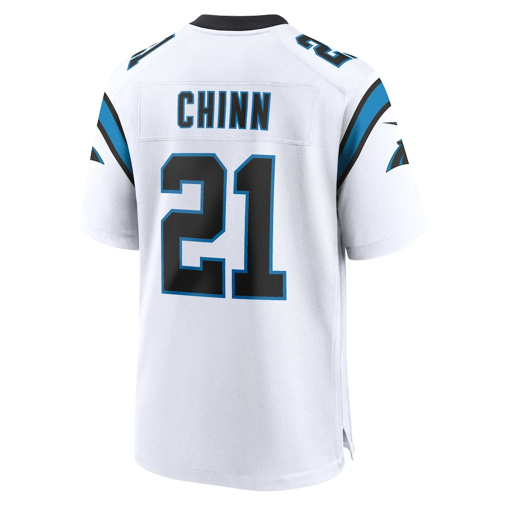 STECN C.Panthers #21 Jeremy Chinn White Game Jersey