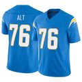 LA.Chargers #76 Joe Alt Player Blue Limited Vapor F.U.S.E. Home Game STECN Stitched Jerseys
