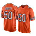 C.Bears #50 Grady Jarrett Player Orange Home Game STECN Stitched Jerseys