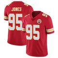 KC.Chiefs #95 Chris Jones Player Red Limited Vapor Untouchable Home Game STECN Stitched Jerseys