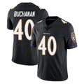 B.Ravens #40 Teddye Buchanan Player Black Vapor Untouchable Limited Home Game STECN Stitched Jerseys
