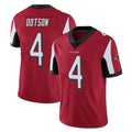 A.Falcons #4 Jahan Dotson Player Red Color Vapor Untouchable Limited Home Game STECN Stitched Jerseys
