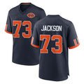 C.Bears #73 Jonah Jackson Player Navy 2026 Rivalries Collection Home Game STECN Stitched Jerseys