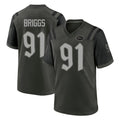 NY.Jets #91 Jowon Briggs Player Green 2025 Rivalries Collection Home Game STECN Stitched Jerseys
