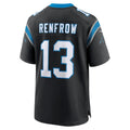 STECN C.Panthers #13 Hunter Renfrow Black Team Game Jersey