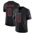 H.Texans #0 Azeez Al-Shaair Player Black Impact Limited Game STECN Stitched Jerseys