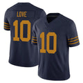 GB.Packers #10 Jordan Love Player Navy The 1923 Classic Vapor F.U.S.E. Home Game STECN Stitched Jerseys