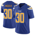 LA.Chargers #30 Alec Ingold Player Royal Limited Color Rush Vapor Untouchable Home Game STECN Stitched Jerseys