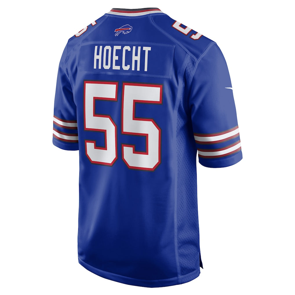 STECN B.Bills #55 Michael Hoecht Royal Team Game Jersey