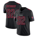 H.Texans #32 David Montgomery Player Black Impact Limited Game STECN Stitched Jerseys