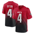A.Falcons #4 Jahan Dotson Player Red Home Game STECN Stitched Jerseys