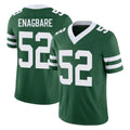 NY.Jets #52 Kingsley Enagbare Player Green Legacy Limited Vapor F.U.S.E. Home Game STECN Stitched Jerseys