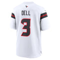 STECN H.Texans #3 Tank Dell White Game Jersey