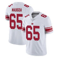 NY.Giants #65 Francis Mauigoa Player White Limited Vapor Untouchable Home Game STECN Stitched Jerseys