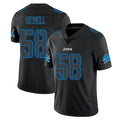D.Lions #58 Penei Sewell Player Black Impact Limited Home Game STECN Stitched Jerseys