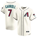 STECN A.Diamondbacks #7 Corbin Carroll Player Cream Limited American Personalized Stitched Jerseys