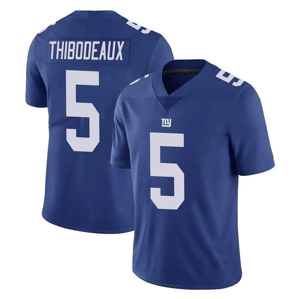 NY.Giants #5 Kayvon Thibodeaux Player Royal Limited Vapor Untouchable Home Game STECN Stitched Jerseys