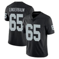 LV.Raiders #65 Tyler Linderbaum Player Black Limited Vapor Untouchable Home Game STECN Stitched Jerseys