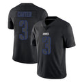 NY.Giants #3 Abdul Carter Player Black Impact Limited Home Game STECN Stitched Jerseys