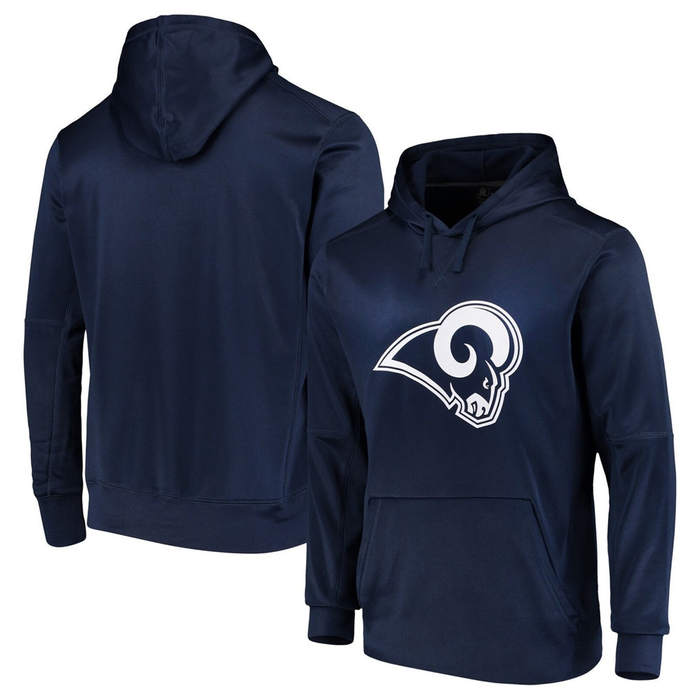 LA.Rams ## Rams Blank Player Navy Pullover Hoodie Limited Game STECN Stitched Jerseys