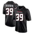 H.Texans #39 Henry To'oTo'o Player Carbon Black Fashion Home Game STECN Stitched Jerseys
