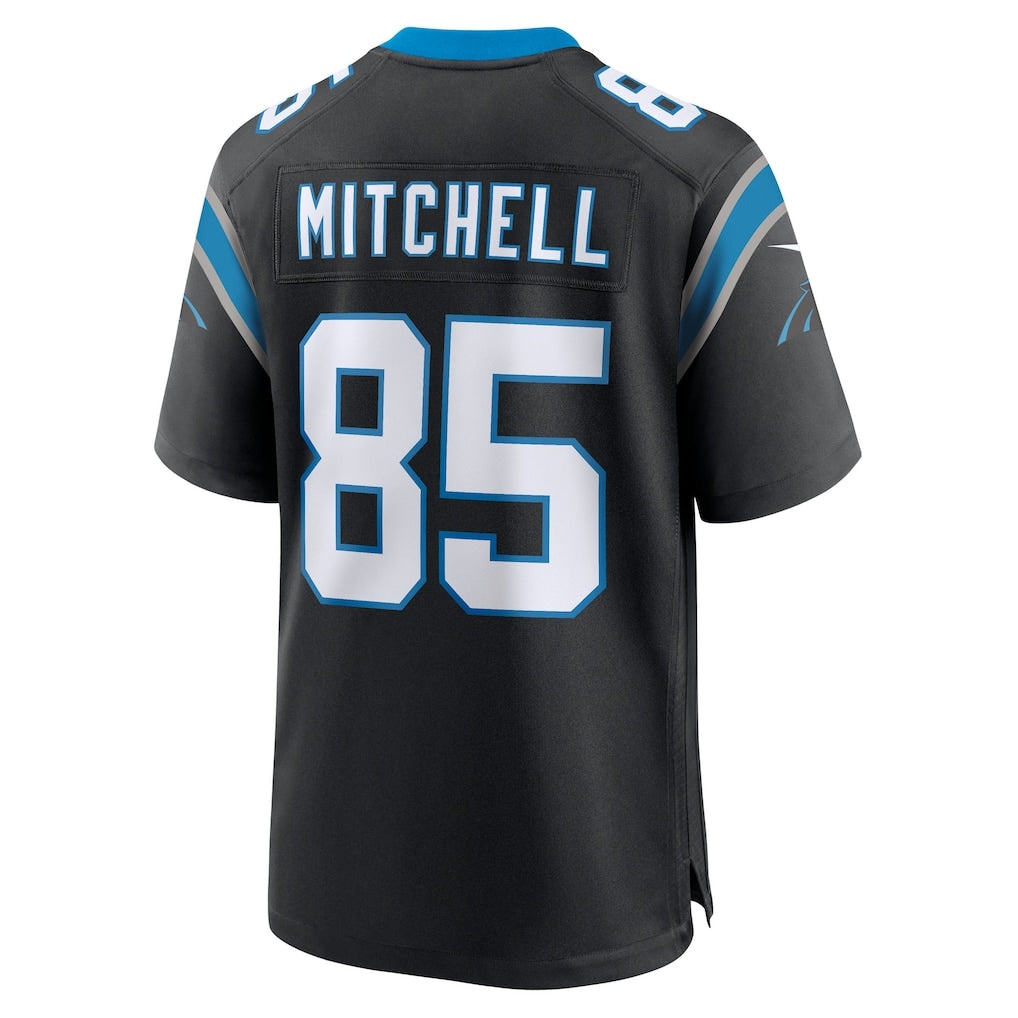 STECN C.Panthers #85 James Mitchell Black Team Game Jersey