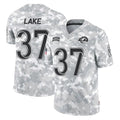 LA.Rams #37 Quentin Lake Player Arctic Camo Salute To Service Limited Game STECN Stitched Jerseys