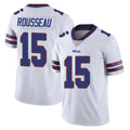 B.Bills #15 Greg Rousseau Player White Vapor Untouchable Limited STECN Stitched Jerseys