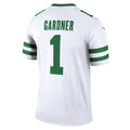 STECN NY.Jets #1 Ahmad Sauce Gardner White Legend Player Performance Top Jersey