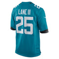 STECN J.Jaguars #25 Rayuan Lane III Teal Team Game Jersey