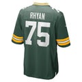 STECN GB.Packers #75 Sean Rhyan Green Game Player Jersey