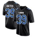 D.Lions #39 Jake Bates Player Black Fashion Home Game STECN Stitched Jerseys