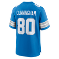STECN D.Lions #80 Malik Cunningham Blue Team Game Jersey
