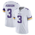 M.Vikings #3 Jordan Addison Player White Limited Vapor Untouchable Home Game STECN Stitched Jerseys