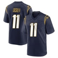 LA.Chargers #11 Cameron Dicker Player Navy Home Game STECN Stitched Jerseys
