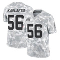 KC.Chiefs #56 George Karlaftis Player Arctic Camo Salute To Service Limited Game STECN Stitched Jerseys