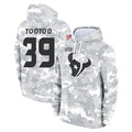 H.Texans #39 Henry To'oTo'o Player Arctic Camo Salute to Service Hoodies Limited Game STECN Stitched Jerseys