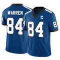 IN.Colts #84 Tyler Warren Player Royal Limited Indiana Nights Alternate Vapor F.U.S.E. Home Game STECN Stitched Jerseys