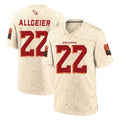 A.Cardinals #22 Tyler Allgeier Player Cream Rivalries Collection Game STECN Stitched Jerseys