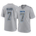 IN.Colts #7 Charvarius Ward Sr. Player Gray Atmosphere Fashion Home Game STECN Stitched Jerseys
