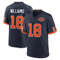 C.Bears #18 Caleb Williams Player Navy 2026 Rivalries Collection Home Game STECN Stitched Jerseys