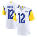 LA.Rams #12 Puka Nacua Player White Home Game STECN Stitched Jerseys