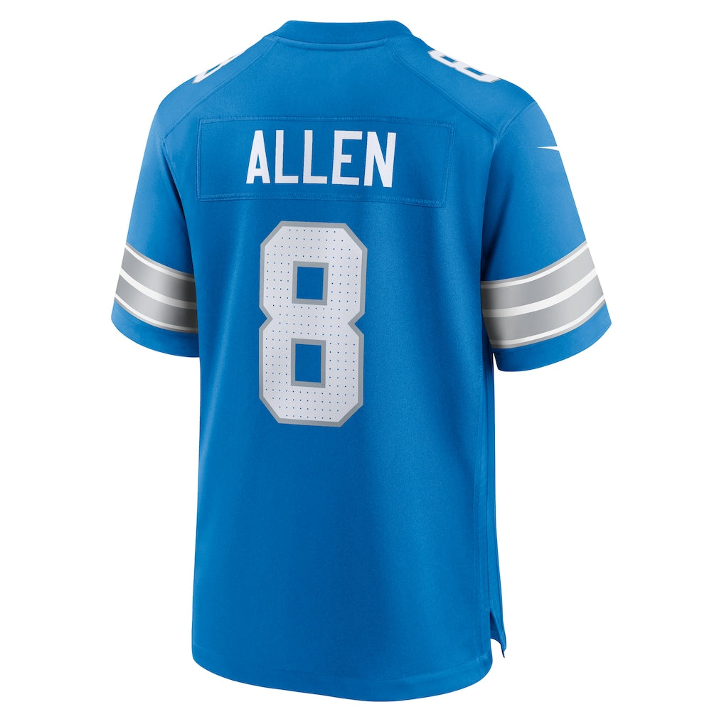 STECN D.Lions #8 Kyle Allen Blue Team Game Jersey