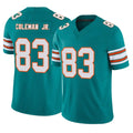 M.Dolphins #83 Kevin Coleman Jr. Player Aqua Limited Alternate Vapor F.U.S.E. Home Game STECN Stitched Jerseys
