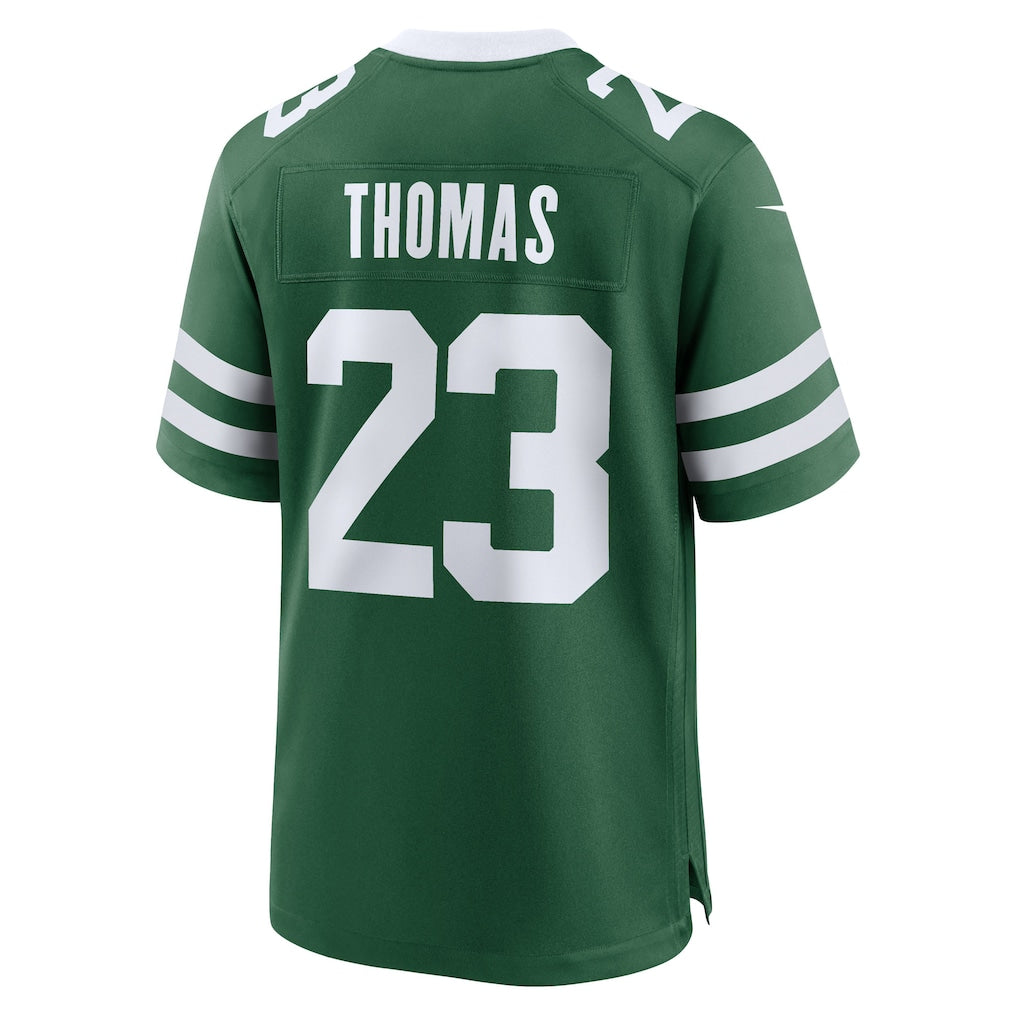 STECN NY.Jets #23 Azareye'h Thomas Legacy Green Team Game Jersey